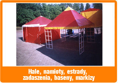 Hale namioty markizy